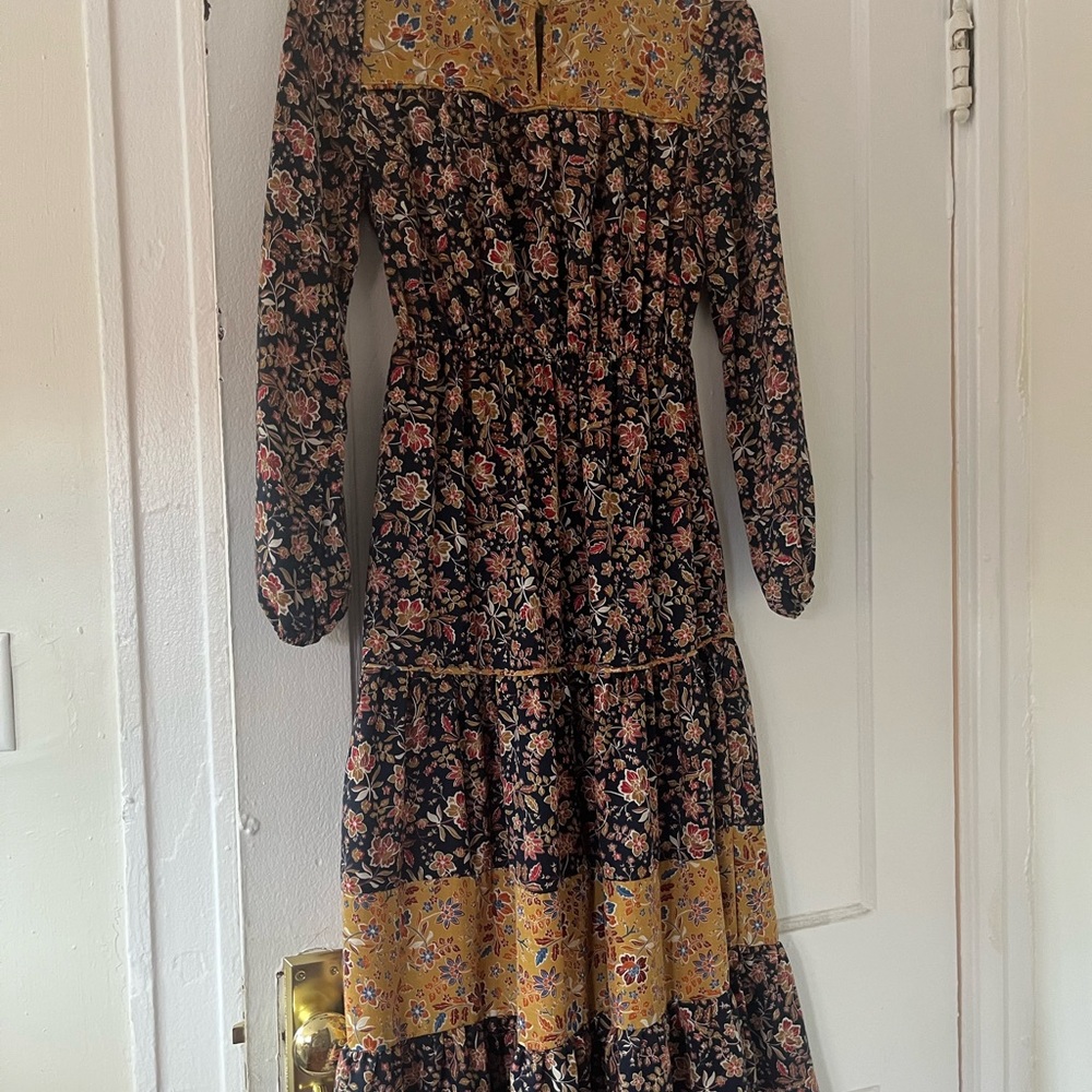 Floral Long Sleeve Dress